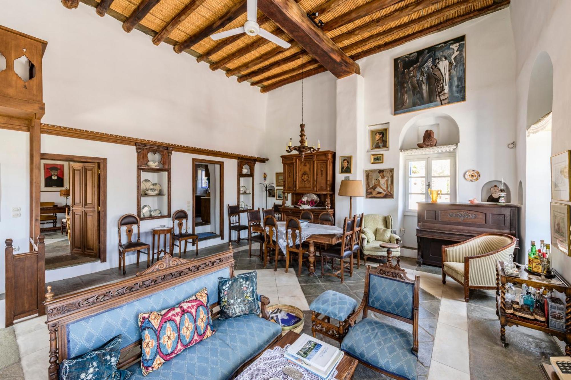 Anezas Mansion Stone-Built Traditional Villa Khónias Exterior photo
