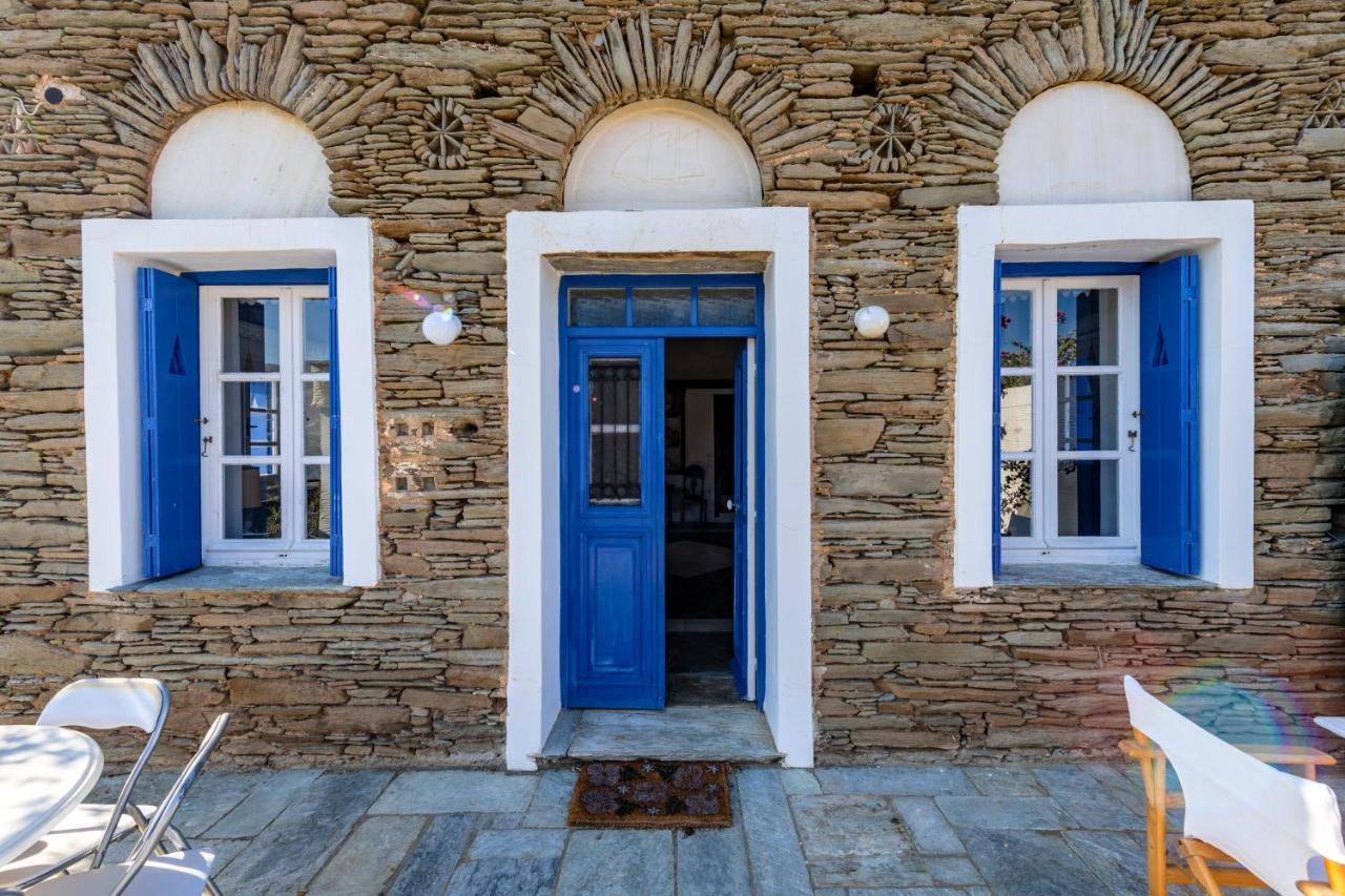 Anezas Mansion Stone-Built Traditional Villa Khónias Exterior photo