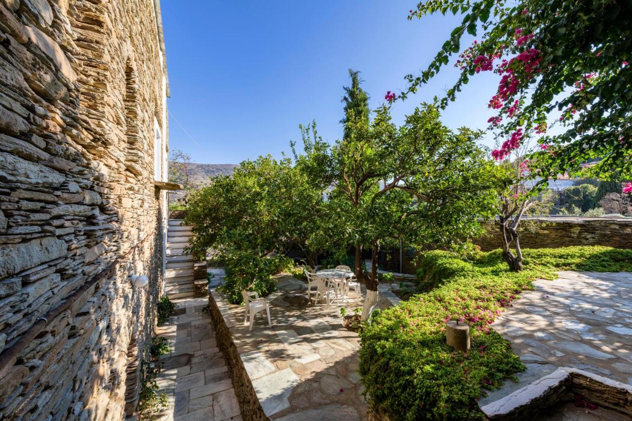 Anezas Mansion Stone-Built Traditional Villa Khónias Exterior photo