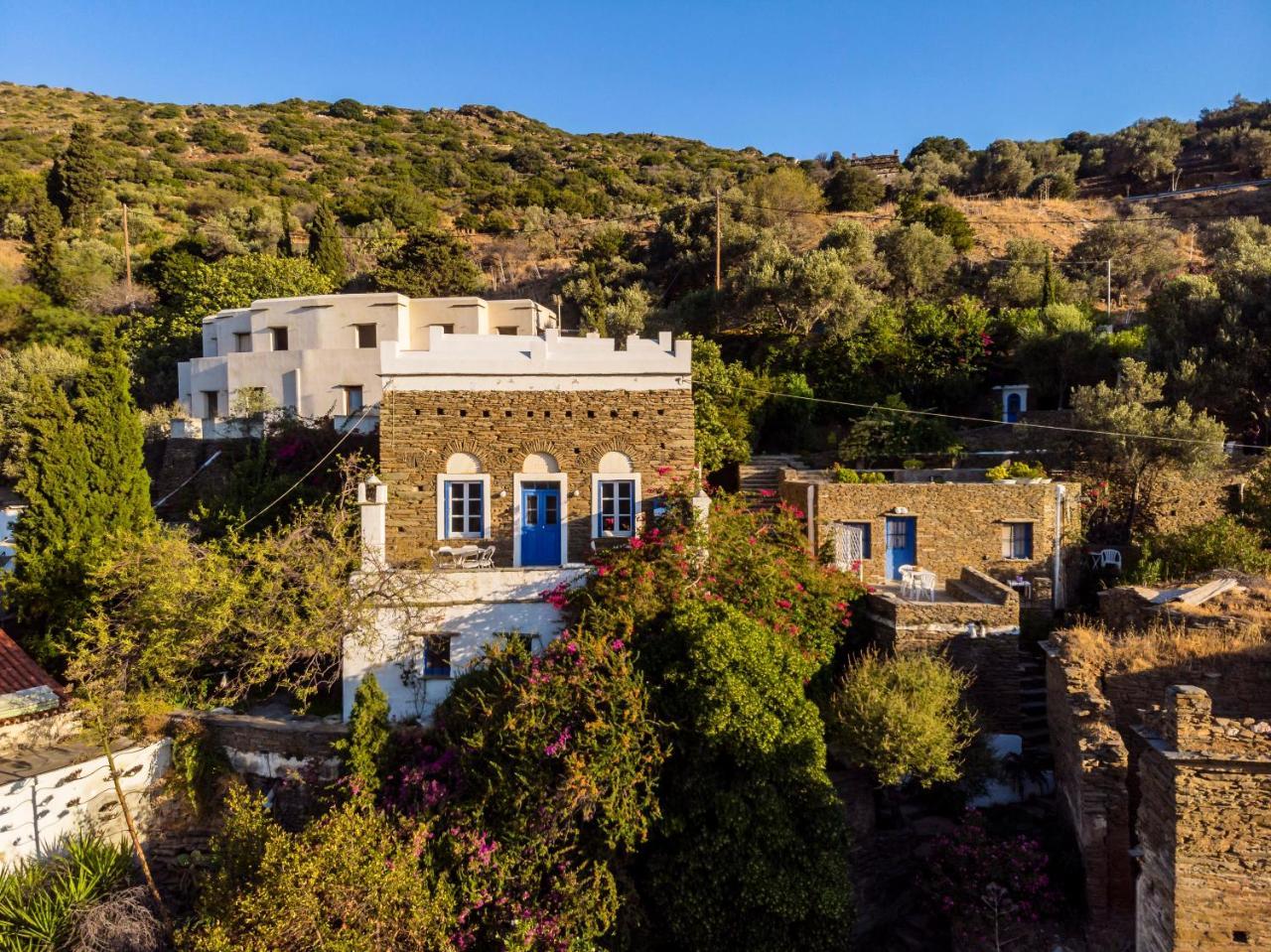 Anezas Mansion Stone-Built Traditional Villa Khónias Exterior photo