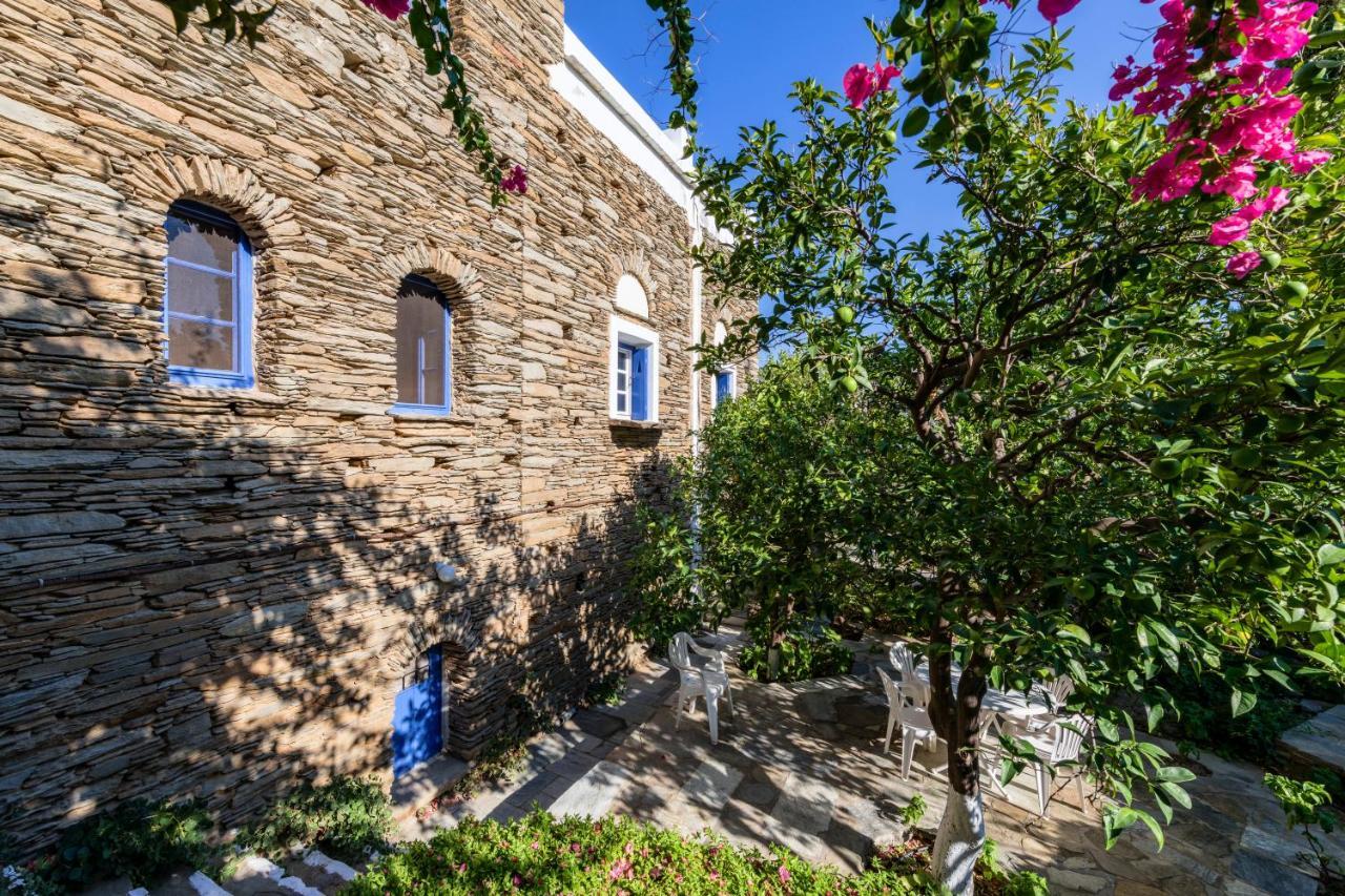Anezas Mansion Stone-Built Traditional Villa Khónias Exterior photo