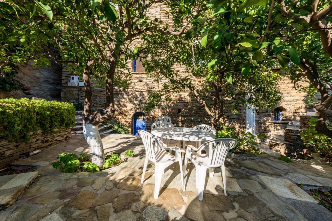 Anezas Mansion Stone-Built Traditional Villa Khónias Exterior photo